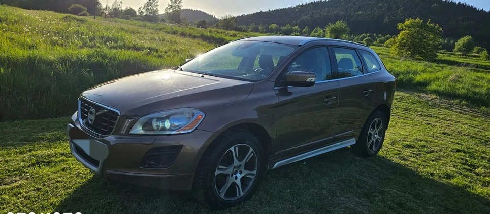 Volvo XC 60 cena 52000 przebieg: 255575, rok produkcji 2011 z Myślenice małe 121